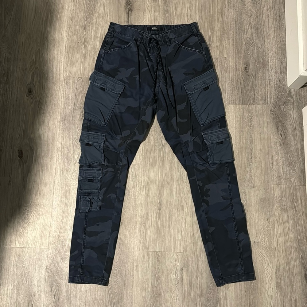 Camo Blue Hudson Cargo Pants